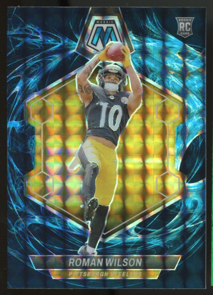 2024 Mosaic Roman Wilson RC Genesis Prizm SSP #369