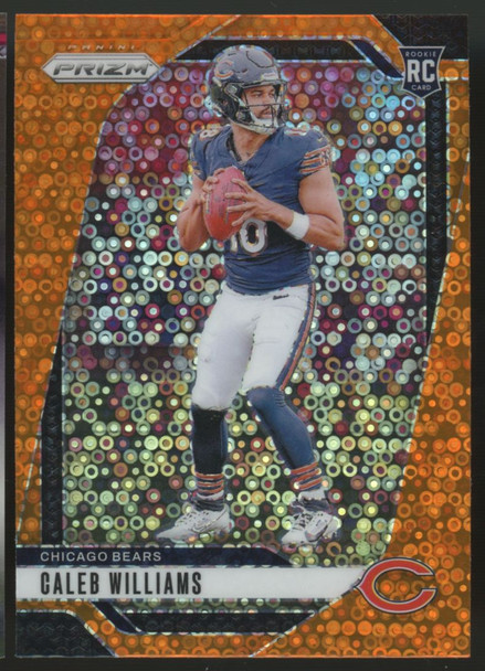 2024 Prizm Caleb Williams RC Orange Disco #301
