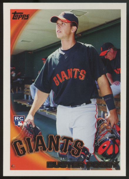 2010 Topps Baseball Complete Set (661) Posey Strasburg RC