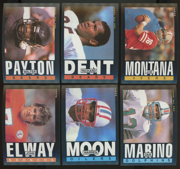 1985 Topps Football Complete Set (396) NM-MT