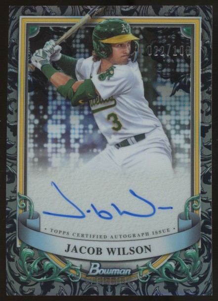 2024 Bowman Sterling Jacob Wilson Auto /100 #PA-JW