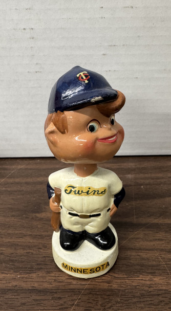 1960s Minnesota Twins Vintage Mini Bobblehead Nodder
