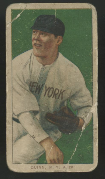 1909-11 T206 Jack Quinn Piedmont Back Poor