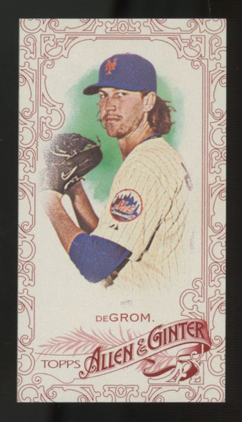 2015 Allen & Ginter Jacob DeGrom Red Mini /40 #58