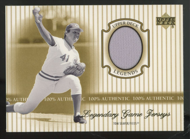 2000 Upper Deck Tom Seaver Legendary Game Jerseys Patch #J-TS