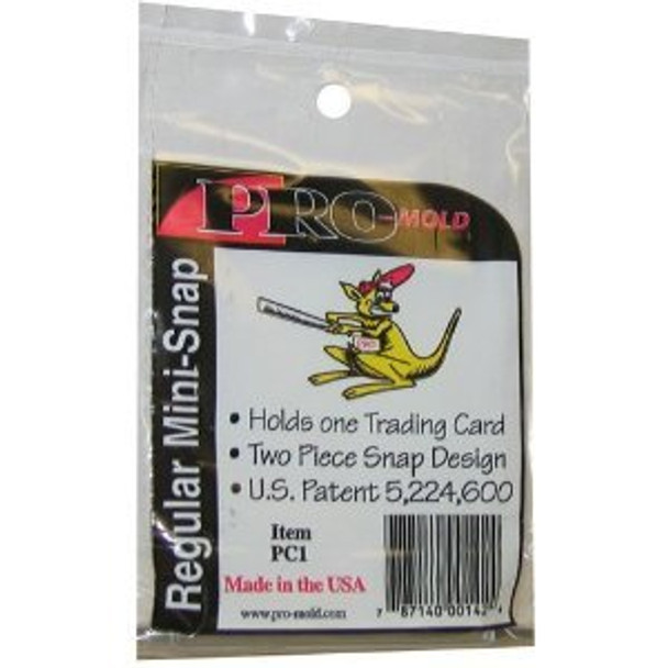 Pro-Mold Regular Thickness Mini-Snap for Sports Cards