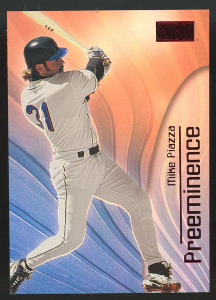 2000 Fleer Skybox Mike Piazza Star Rubies Preeminence /50 #8