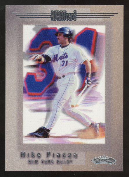 2001 Fleer Showcase Mike Piazza Avant Card /50 #112