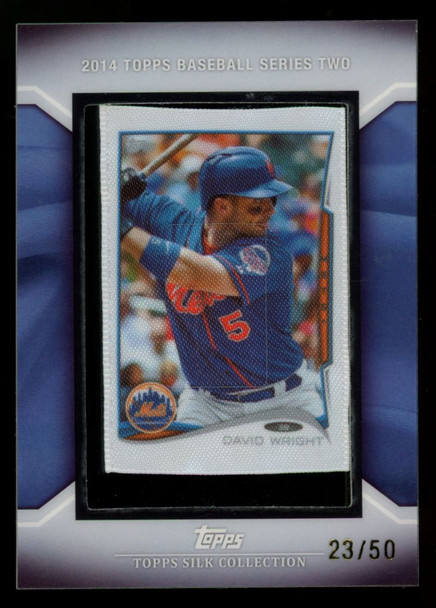 2014 Topps Series Two David Wright Silk Collection /50