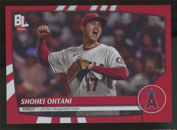 2023 Topps Big League Shohei Ohtani Red SP #287