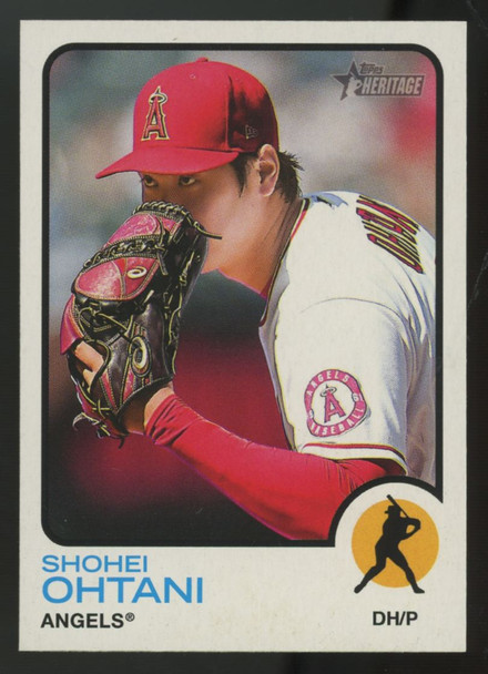 2022 Topps Heritage Shohei Ohtani Image Variation #150
