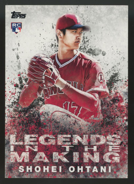 2018 Topps Shohei Ohtani RC Legends In The Making #LITM-2 "B"