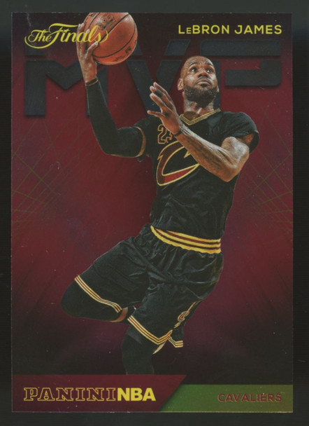 2016-17 Panini International LeBron James Finals MVP #2