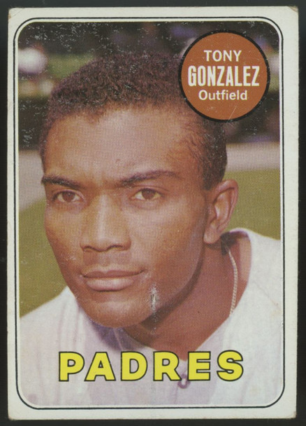 1969 Topps White Letter Tony Gonzalez #501 G/VG
