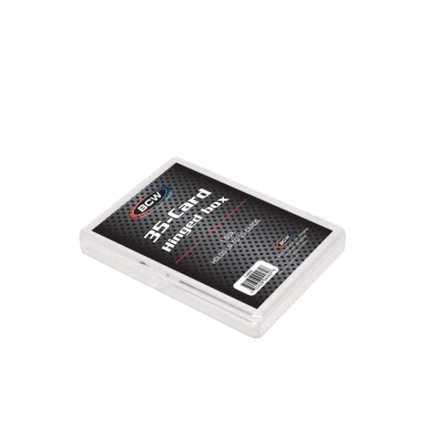 BCW 35-Card Hinged Box