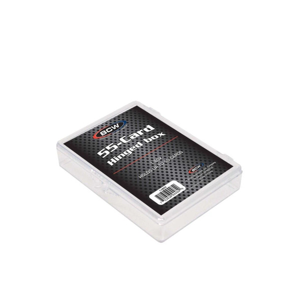 BCW 55-Card Hinged Box
