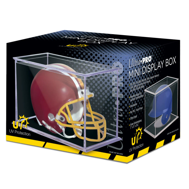 Ultra Pro Football Mini Helmet Display UV Protection
