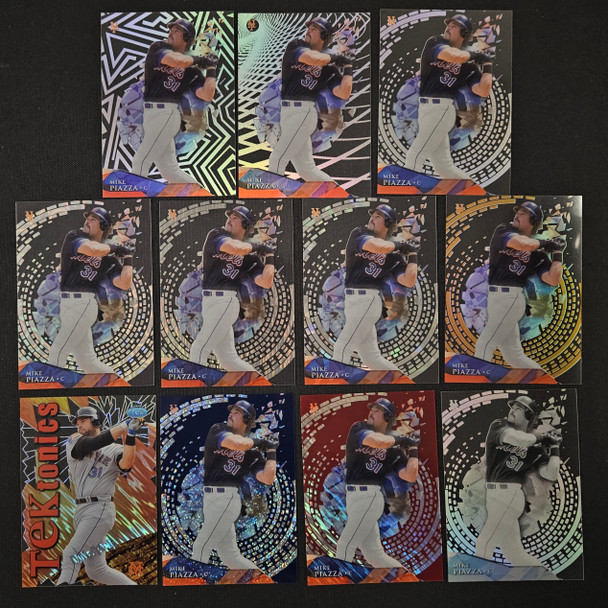 2014 Topps High Tek Mike Piazza Lot Of 11