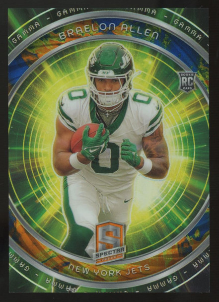 2024 Panini Spectra Braelon Allen RC Gamma Universal /10 #G-BAN