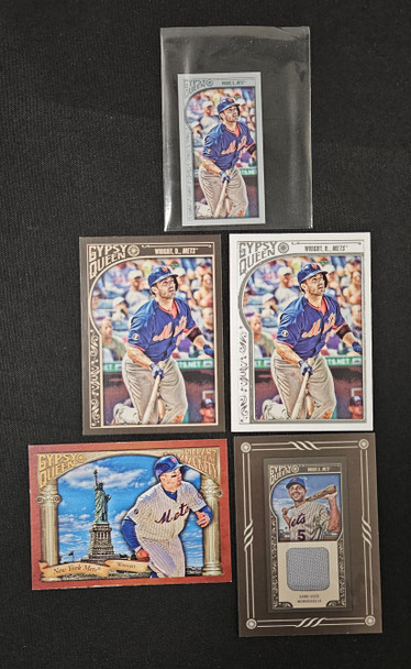 2015 Topps Gypsy Queen David Wright Lot Of 5