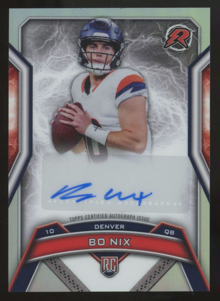 2024 Topps Resurgence Bo Nix RC Auto #RRS-BN