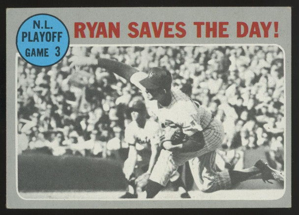 1970 Topps Nolan Ryan Saves The Day #197 EX