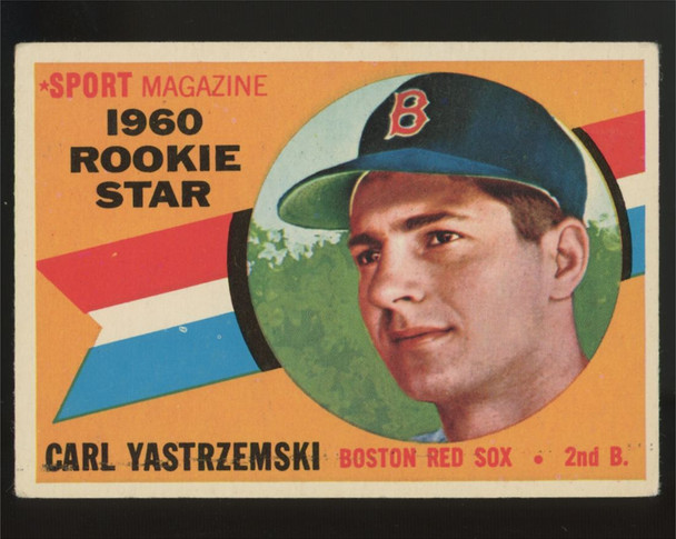 1960 Topps Carl Yastrzemski Rookie Star #148 VG/EX