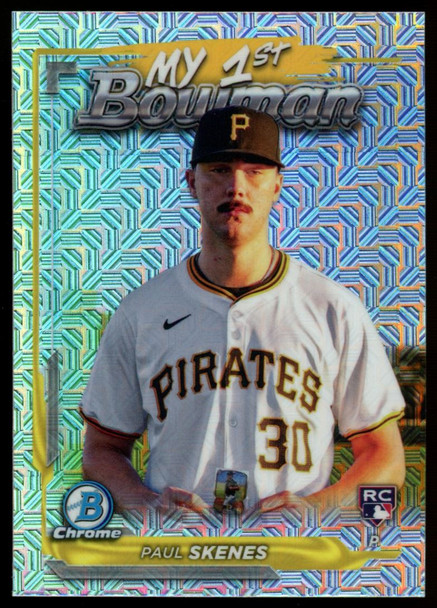 2024 Bowman Chrome Mega Box Paul Skenes RC My 1st Bowman Mojo #M1B-36