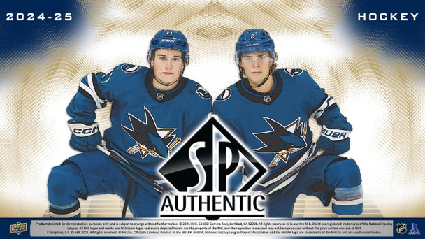 2024/25 Upper Deck SP Authentic Hockey Hobby Box