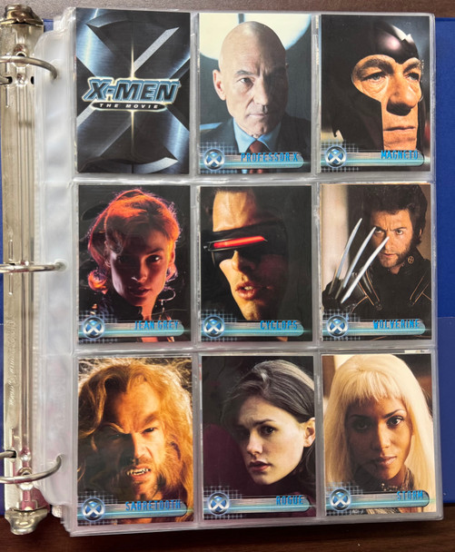 2000/06 Topps X-Men The Movie 1-3 Complete Sets (216)