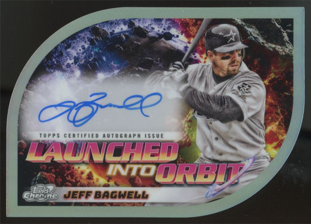 2024 Topps Cosmic Chrome Jeff Bagwell Launched Into Orbit Auto #LIOA-JB