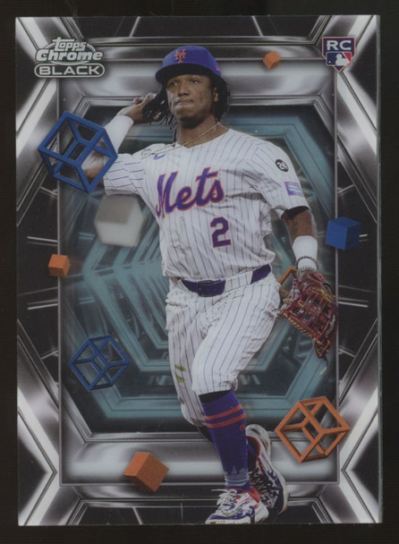 2025 Topps Chrome Black Luisangel Acuna RC Depth Of Darkness SSP #DOD-3