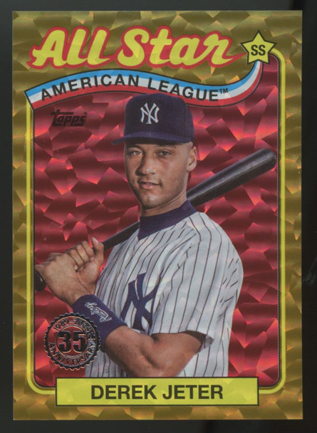 2024 Topps Derek Jeter 1989 All Star Gold /50 #89ASB-7
