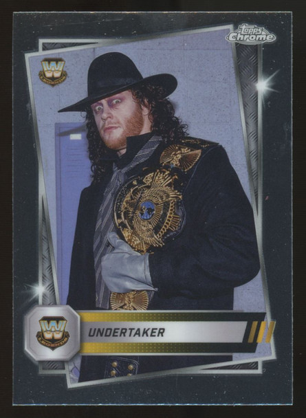2025 Topps Chrome WWE Undertaker Image Variation SSP #206