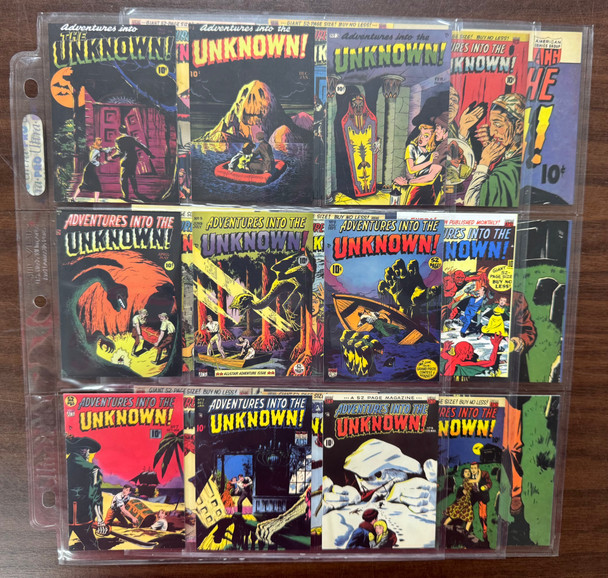 2016 Cult Stuff Adventures Into The Unknown Complete Card Set (27)