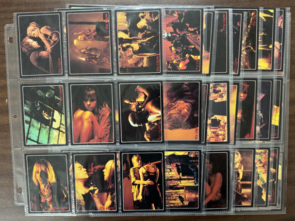 1996 Kitchen Sink Press Crow: City of Angels Complete Card Set (90)