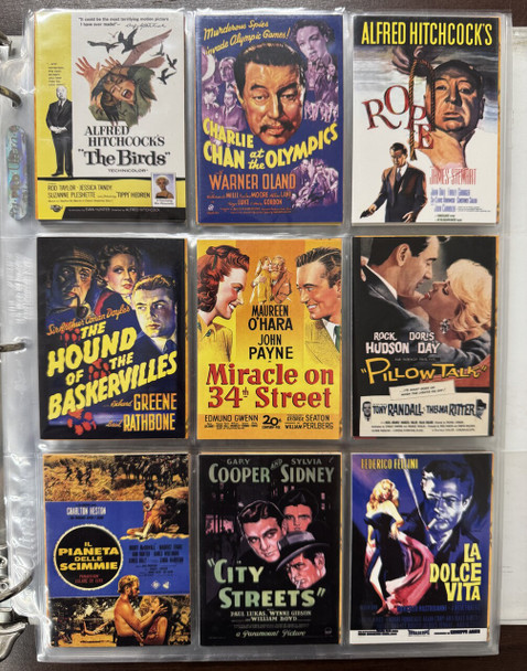 2007/09 Breygent Marketing Vintage Movie Posters Complete Sets NM