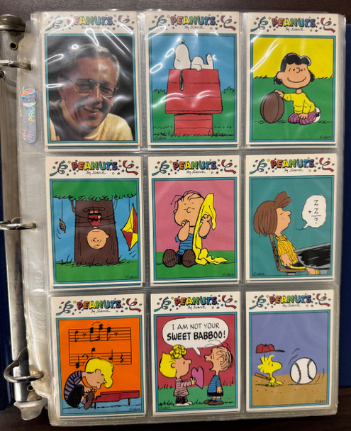 1992 Pro Sport Peanuts Complete Card Master Set (400) W/ Bonus Sets NM