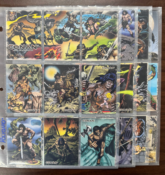 2004 Rittenhouse Conan Complete Card Set (72)