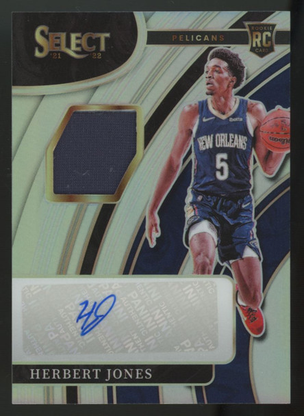 2021-22 Panini Select Herbert Jones RC Patch Auto RPA /199 #RJ-HJN