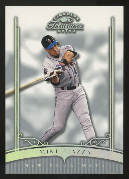 2003 Timeless Treasures Mike Piazza Silver /50 #59