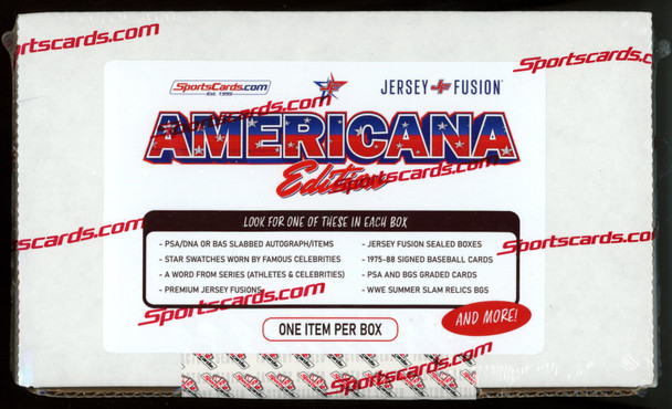 2025 Jersey Fusion Americana Edition Hobby Box