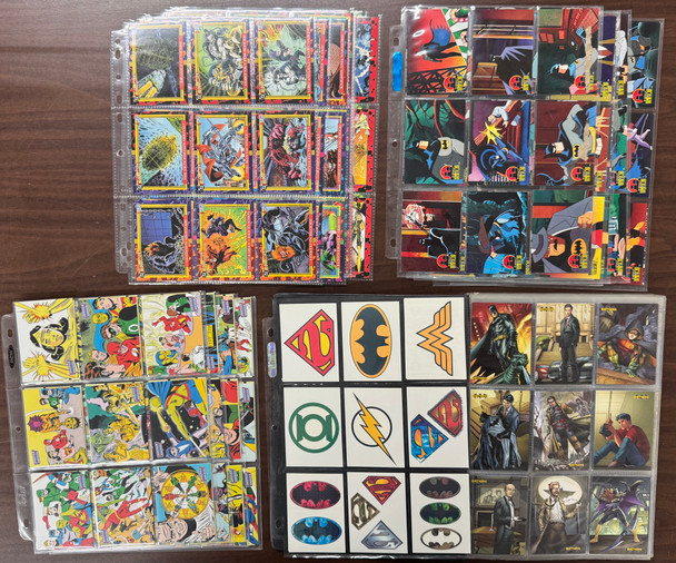 DC Universe Complete Collector Card Sets, Justice League, Batman The Legend