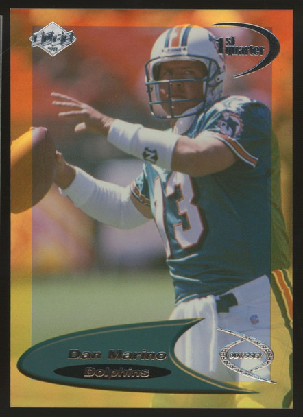 1998 Collector's Edge Odyssey Dan Marino 1st Quarter /150 #74