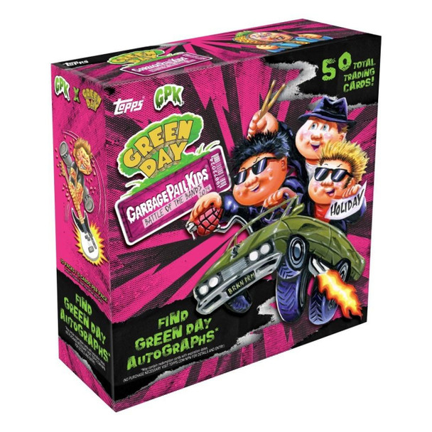 2024 Topps Garbage Pail Kids Battle Of The Bands: Green Day Hobby Box 2024 Topps Garbage Pail Kids Battle Of The Bands: Green Day Hobby Box