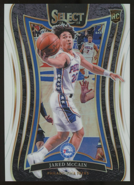 2024/25 Select Jared McCain RC Mezzanine Level White /125 #393