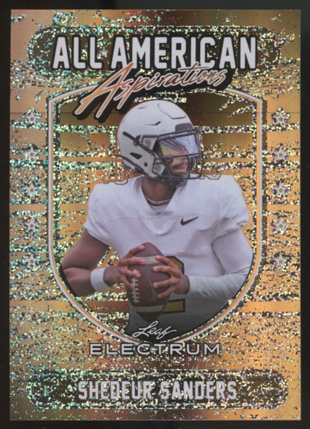 2024 Leaf Electrum Shedeur Sanders All American Aspirations /45 #AAB-10