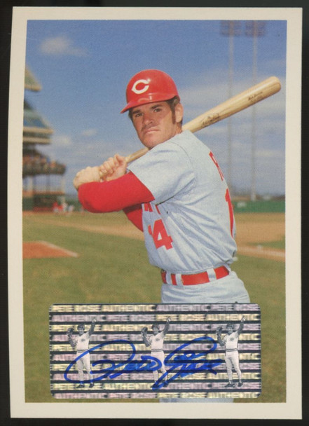 1985 Topps Renata Galasso Pete Rose Auto #98 "D"