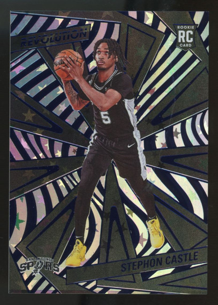 2024-25 Panini Revolution Stephon Castle RC Blue Astro /99 #116
