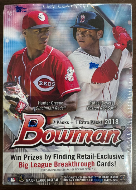 2018 Bowman Baseball Blaster Box Factory Sealed